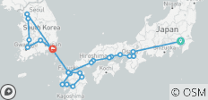  Unforgettable Japan with Kyushu and Korean Tradition (including Miyajima Island) - 23 destinations 