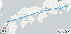  Tokyo, Mount Fuji, Kyoto and Nagasaki (12 destinations) - 12 destinations 