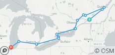  Lo mejor de Canadá, Niágara y Chicago (15 destinos) - 15 destinos 