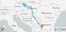 Lo mejor de Europa Central y los Balcanes; tour semiprivado con guía dedicado y coche propio