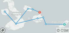  Snorkel with Penguins &amp; \"Dragons\": 8-Days Galapagos Luxury Cruise - 10 destinations 