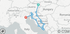  East of Europe and Venice (16 destinations) - 16 destinations 