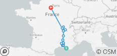  Eindrücke aus Lyon, der Provence und Paris 2027/2028 - 16 Destinationen 