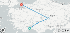  18 to 35s Six Days in Turkey - 7 destinations 