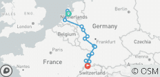  Early Season on the Rhine 2028 - 8 Days (from Amsterdam to Huningue) - 16 destinations 