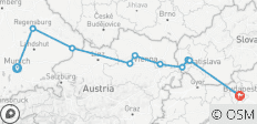 München &amp; Donau-Highlights - 10 Destinationen 