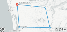  India Nature &amp; Wildlife Tour, Kerala 6-Day (3, 4 &amp; 5 Star Hotels Options) - 5 destinations 