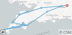  Het beste van Devon en Cornwall (2027, 8 dagen) - 18 bestemmingen 