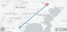  Tokyo : circuit guidé de 7 jours avec le mont Fuji et Hakone - 4 destinations 