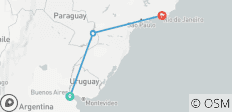  Circuito clásico por Sudamérica - 6 destinos 