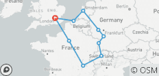  Best of Europe Tour - 10 destinations 