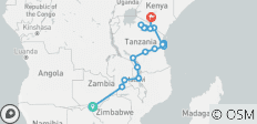  Des chutes Victoria à Nairobi - Circuits « Explorer » et « Classic » - 18 destinations 