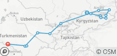  Highlights of Central Asia - 16 destinations 