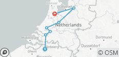  Dutch &amp; Flemish Treasures (2028, Antwerp to Amsterdam) - 7 destinations 