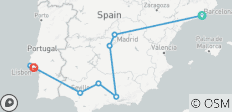  Das Beste von Spanien &amp; Portugal - 9 Destinationen 