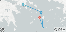  Athen und die legendären Inseln Griechenlands - 6 Destinationen 