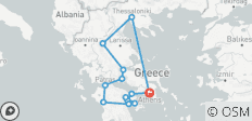  Klassiek Griekenland: de Odyssee eindigt in Athene - 14 bestemmingen 