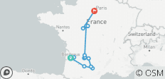  Viñedos y valles de Francia - 15 destinos 