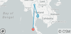  Cultura, gastronomía y escapada a las islas de Tailandia - 7 destinos 