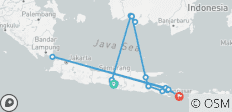  La cultura y la historia de Java y la fauna de Borneo indonesio - 20 destinos 