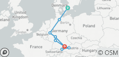  Le Danemark et l\'Allemagne en 10 jours – À la découverte de Copenhague, Hambourg, Cologne, Francfort et Munich - 15 destinations 