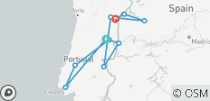  Hiking Portugal &amp; Spain\'s Historic Frontier - 11 destinations 