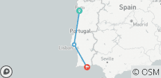  Portugal in 7 Days - Covering Porto, Lisbon and Faro - 7 destinations 