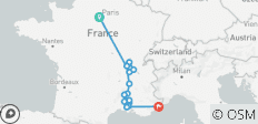  Paris &amp; Eindrücke aus Lyon und der Provence 2027 - 15 Destinationen 