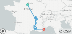  De París a Niza y lo mejor de Lyon y la Provenza 2027 - 13 días (20 destinos) - 20 destinos 