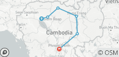  Tuk-tuk-avontuur op eigen houtje in Cambodja - 8 bestemmingen 