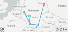  Recorrido por los paisajes y la cultura de Alemania: 11 días - 12 destinos 