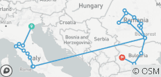  Schätze Italiens und Siebenbürgens - 23 Destinationen 