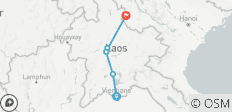  Das authentische Laos: Von Vientiane und Luang Prabang bis in die Berge im Norden - 6 Destinationen 
