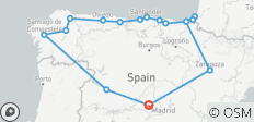  Madrid &amp; Northern Spain Explorer - 17 destinations 