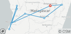  Aventura por Andasibe, Kirindy y los Tsingy - 10 destinos 