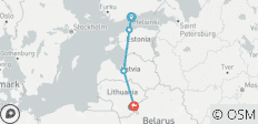  Finland en de Baltische hoofdsteden in 9 dagen – met Helsinki, Tallinn, Riga en Vilnius - 8 bestemmingen 