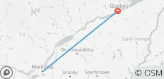 Montreal to Quebec Canadian Discovery - 4 days