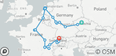  Betoverende Europese schatten – avontuur van 13 dagen - 28 bestemmingen 