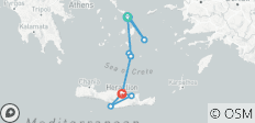  Greek Islands Summer Exploration - 9 days - 15 destinations 