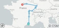  Charming Heritage Journey Through France - 5 days - 15 destinations 
