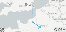  Ontdek Parijs en Londen – 6 dagen - 6 bestemmingen 