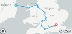  Celtic Delights and British Heritage - 6 days - 12 destinations 