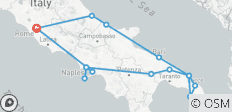 Italian Coastal Treasures and Ancient Wonders - 5 days