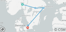  Scandinavian Capitals and Castles Adventure - 6 days - 6 destinations 