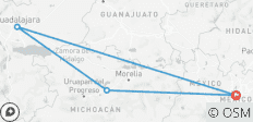 Enchanting Mexico City and Colonial Wonders - 7 days - 4 destinations 