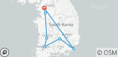  Kulturelle und historische Entdeckungsreise durch Korea – 7 Tage - 7 Destinationen 