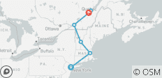 New York to Quebec Discovery Journey - 7 days