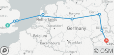  Abenteuer „Zeitlose Hauptstädte: Von London nach Prag“ – 9 Tage - 9 Destinationen 