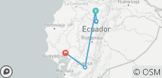  Ecuador: Quito, Cuenca und Guayaquil – 7 Tage/6 Nächte - 6 Destinationen 