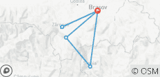  Private 3-Day Tour in Transylvania with Brasov Aiport Pick-up and Drop off - 6 destinations 